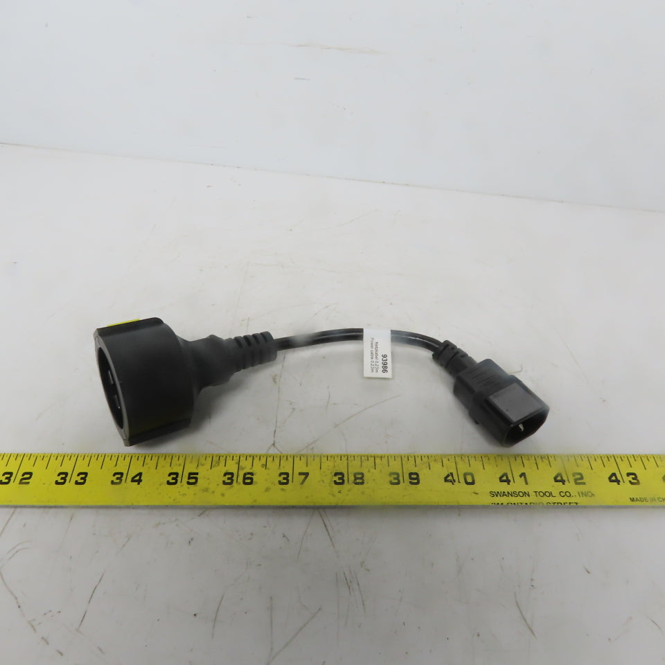 Goobay 93986 Cable Adapter AC plug-Schuko coupling)