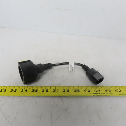 Goobay 93986 Cable Adapter AC plug-Schuko coupling)