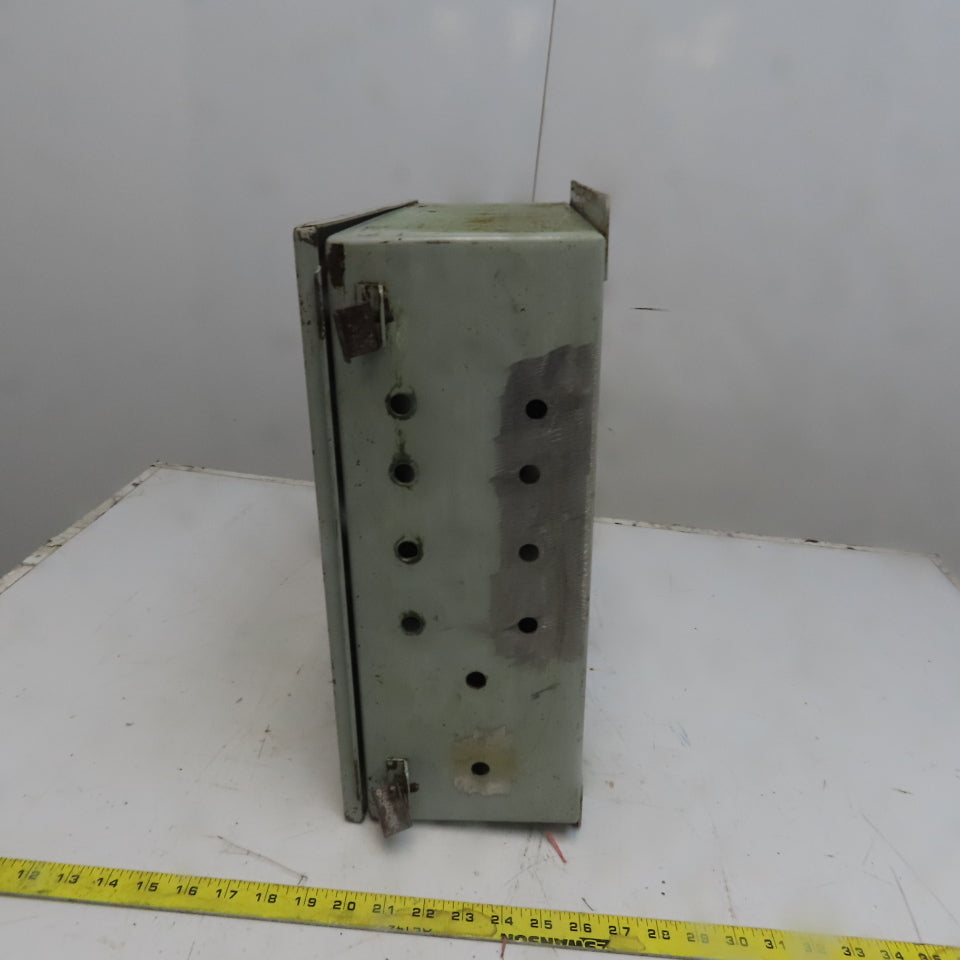 Hoffman 16x14x6" Electrical Enclosure Hinged Box W/Back Plate Type 12,13