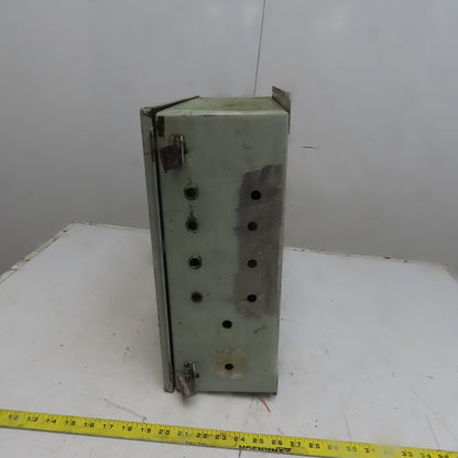 Hoffman 16x14x6" Electrical Enclosure Hinged Box W/Back Plate Type 12,13