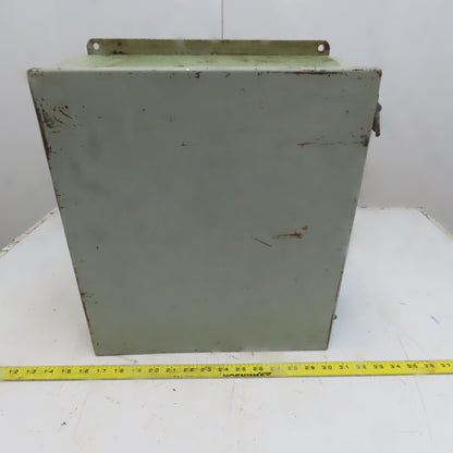 Hoffman 16x14x6" Electrical Enclosure Hinged Box W/Back Plate Type 12,13