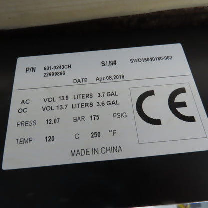 44" x 38" Microchannel Heat Exchanger Radiator 2" ORB (-32) 175PSI 250°F