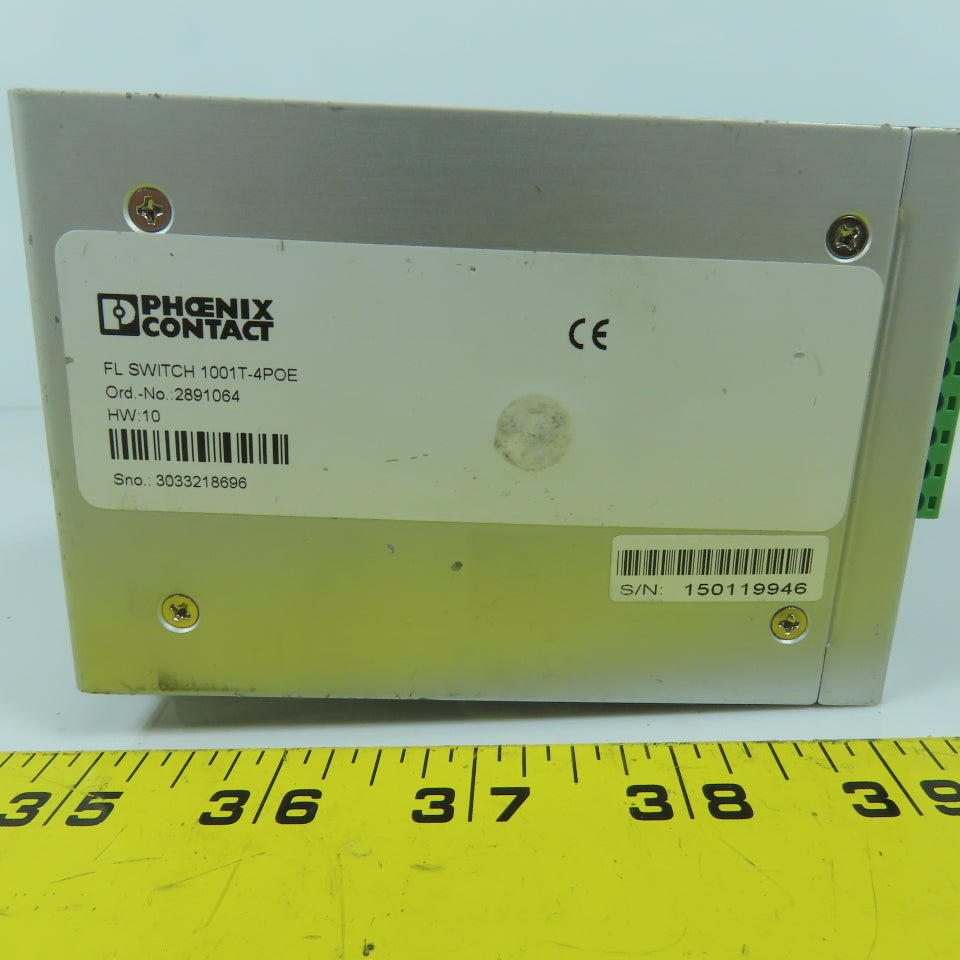 Phoenix Contact 1001T-4POE Industrial FL Ethernet Switch 1000