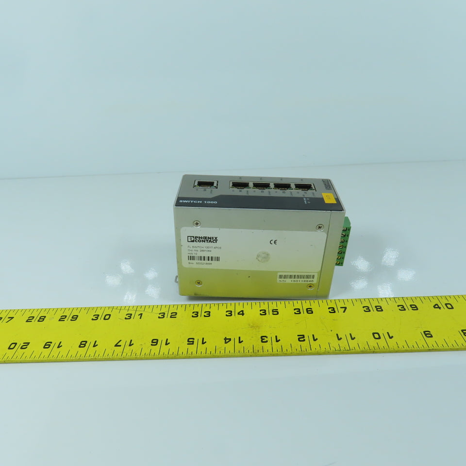 Phoenix Contact 1001T-4POE Industrial FL Ethernet Switch 1000