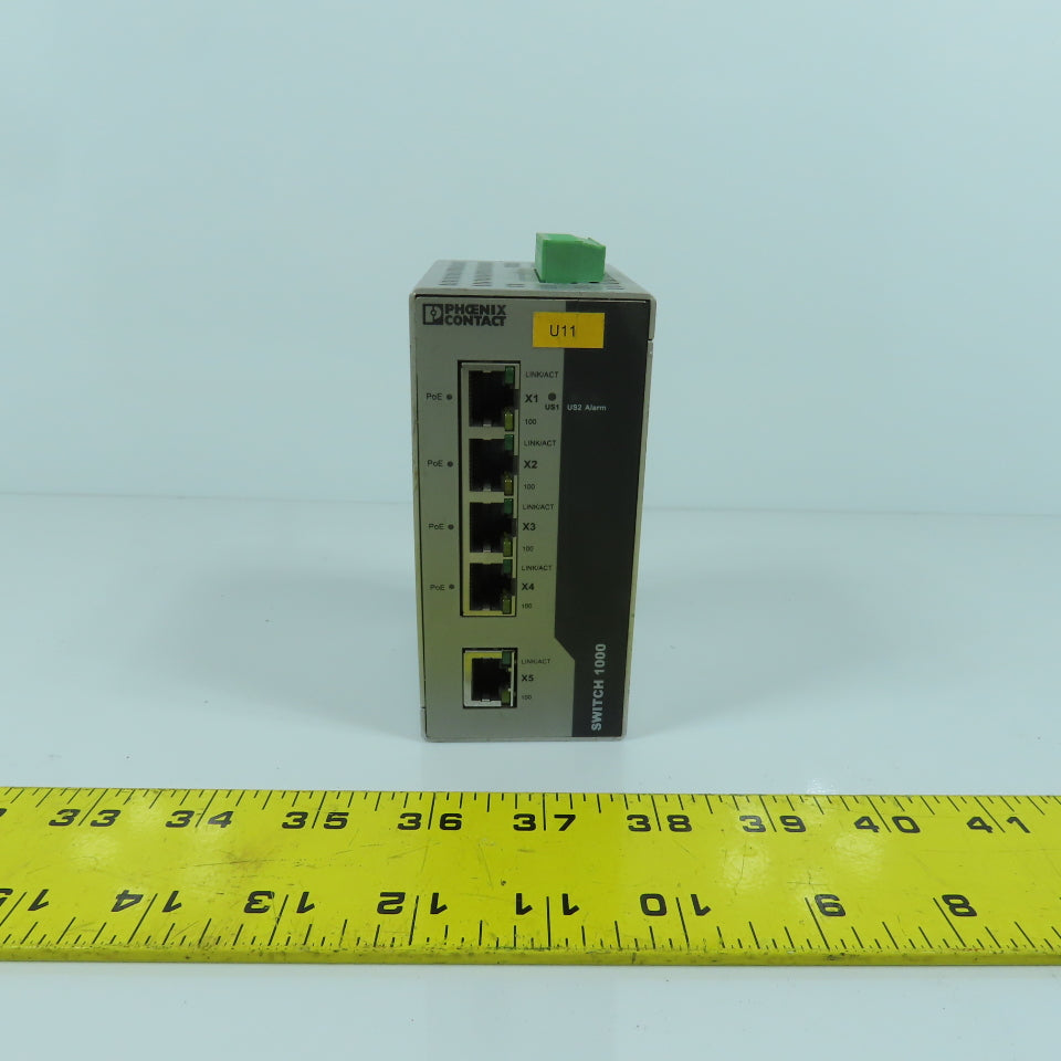 Phoenix Contact 1001T-4POE Industrial FL Ethernet Switch 1000