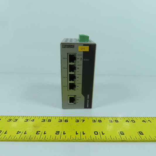 Phoenix Contact 1001T-4POE Industrial FL Ethernet Switch 1000