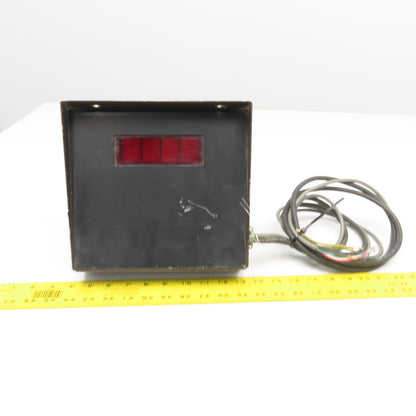 120V 1Ph Digital Counter 4 Character Display