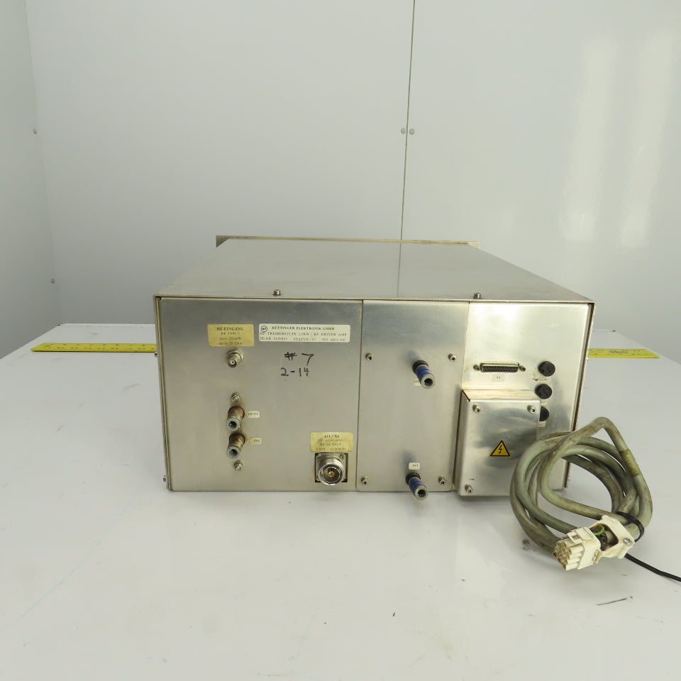 Huttinger Elektronik 0139823 Laser RF Driver Amp 2.0kW