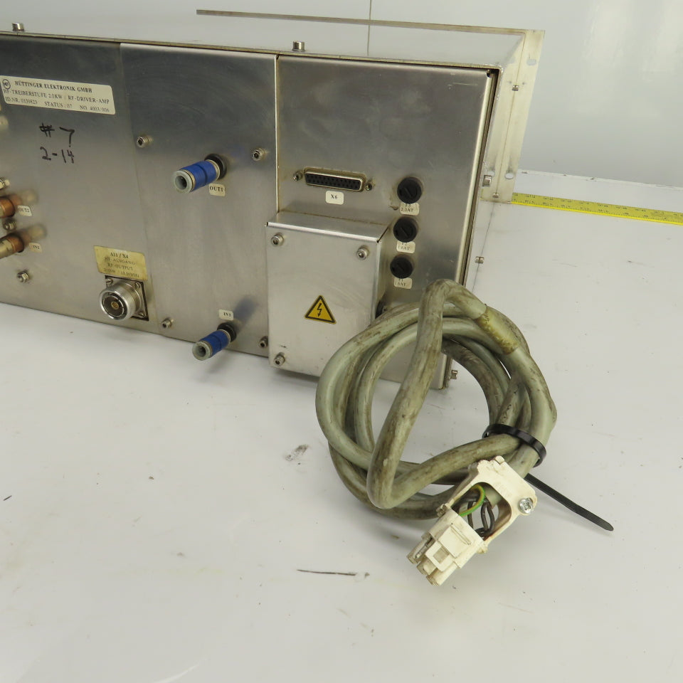 Huttinger Elektronik 0139823 Laser RF Driver Amp 2.0kW