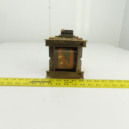 Cerutti Type TO 0190kVA Transformer Primary 480V Secondary 60/130V 1PH 60HZ