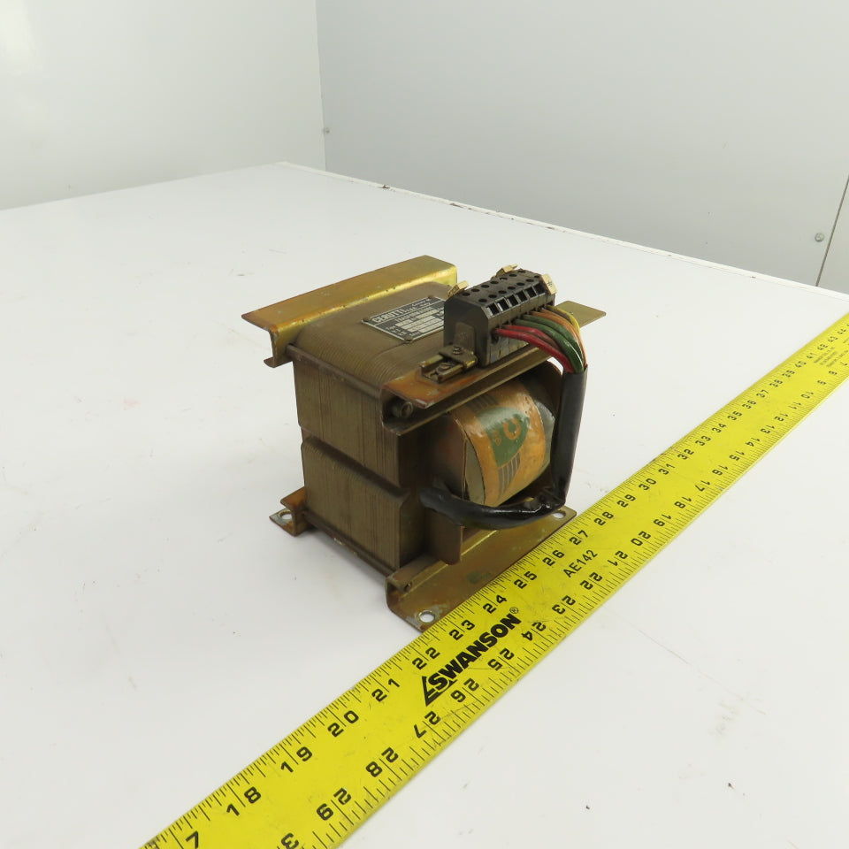 Cerutti Type TO 0190kVA Transformer Primary 480V Secondary 60/130V 1PH 60HZ
