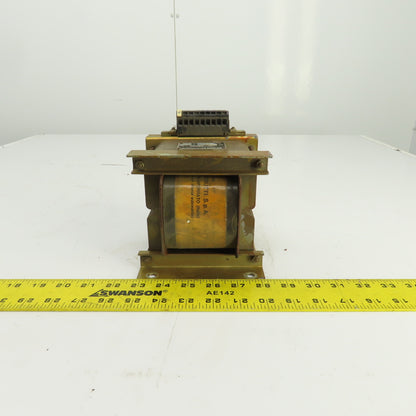 Cerutti Type TB 0300kVA Transformer Primary 480V Secondary 20/130V 1PH 60HZ