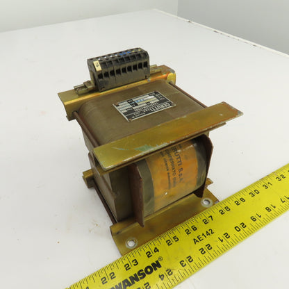 Cerutti Type TB 0300kVA Transformer Primary 480V Secondary 20/130V 1PH 60HZ