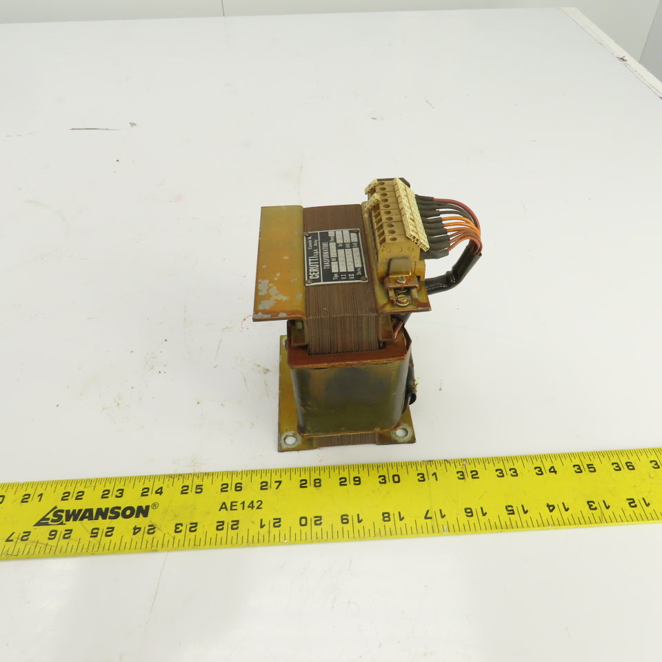 Cerutti Type AZ 0114kVA Transformer Primary 480V Secondary 170V 3PH 60HZ