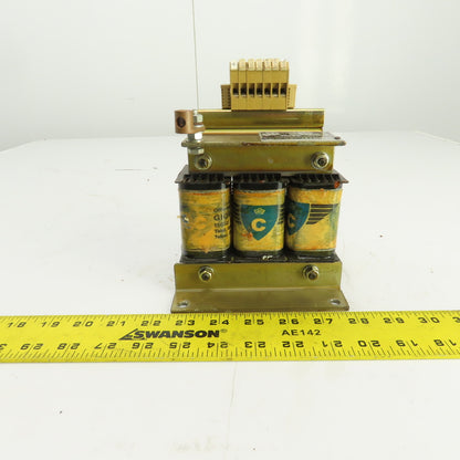 Cerutti 0114kVA Transformer Primary 480V Secondary 170V 3PH 60HZ