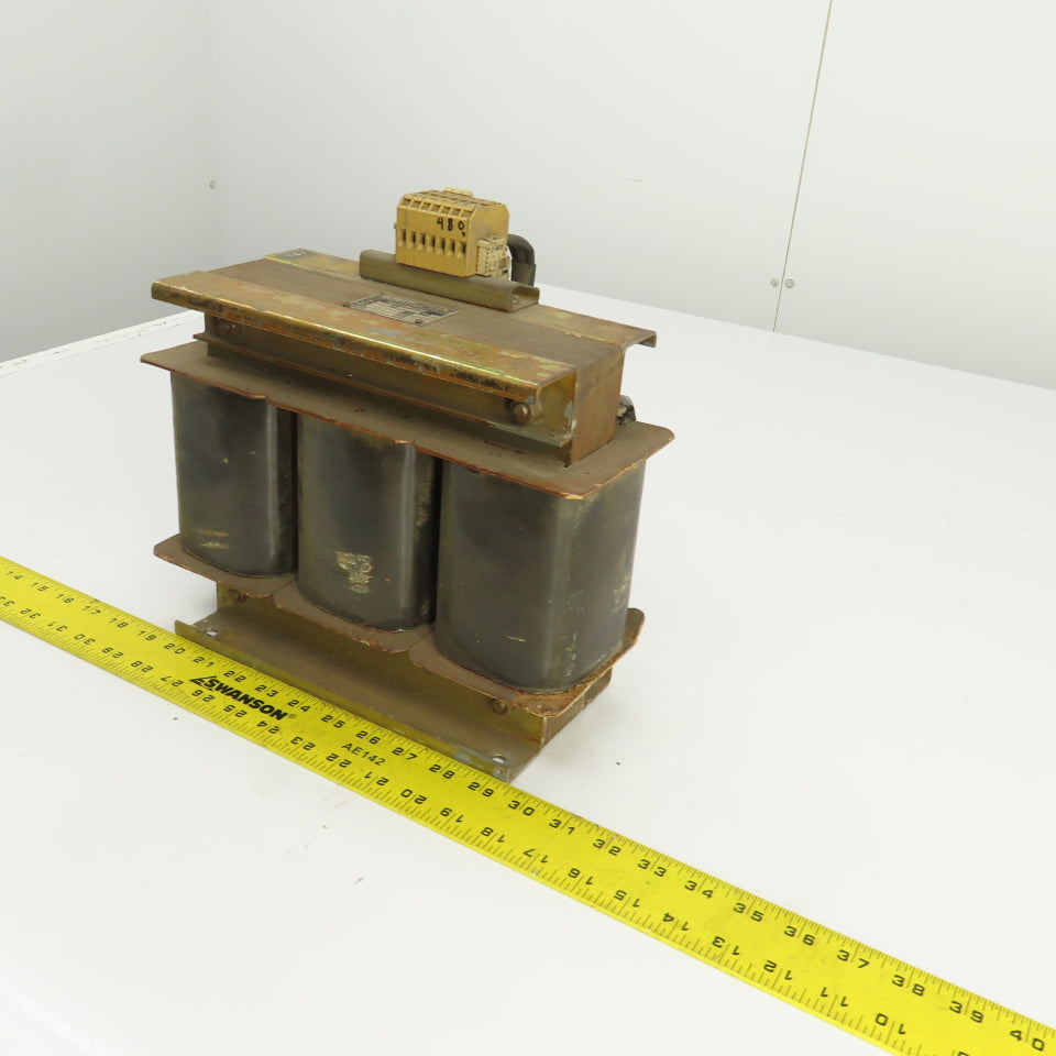 Cerutti Type AZ 0935kVA Transformer Primary 480V Secondary 90V 3PH 60HZ