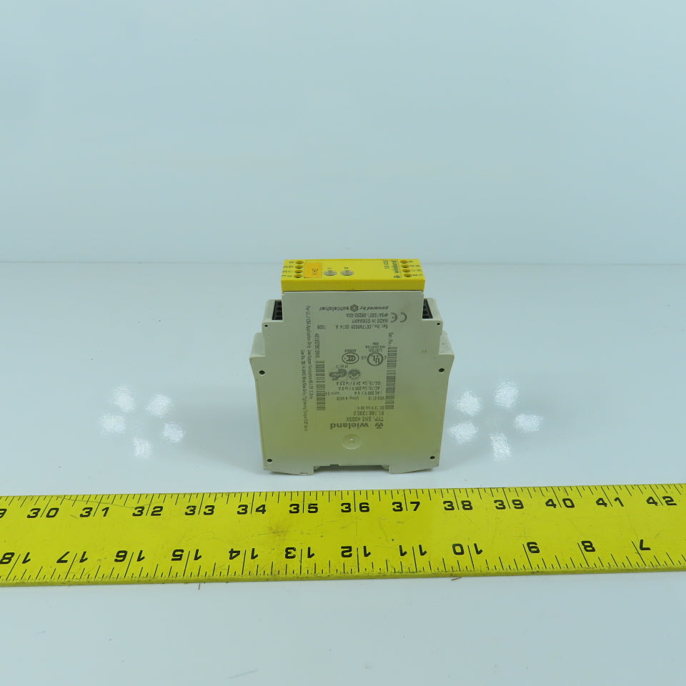 Wieland SNE 4003K R1.188.1330.0 Safety Relay Module Rail Mount