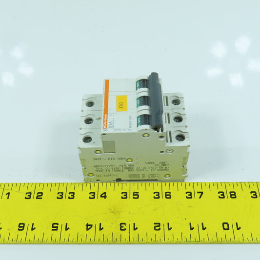 Merlin Gerin 24464 C6A 3-Pole Circuit Breaker Multi 9 6A 480/277V