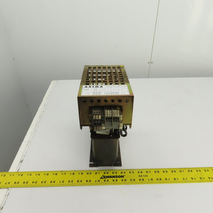 Axima ZDROJ AXSZ04 Transformer Primary 3x 230V AC Secondary 24V DC 20A 50/60HZ