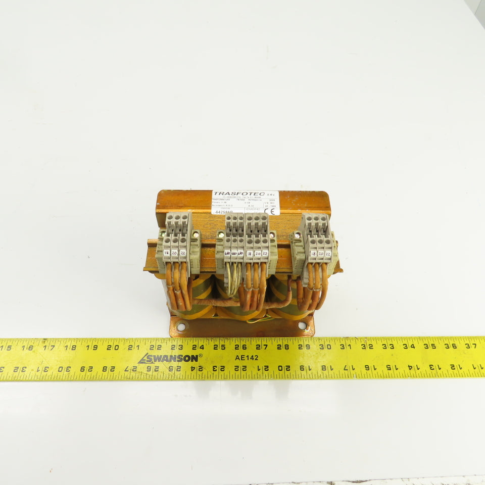 Trasfotec SRL 642588B 300VA Transformer Pri 480V 0.36A Sec 18/20/22V 9.6A 3PH
