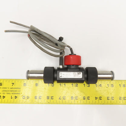 Sika VT1541KHUTTI21 5.2-20L/Min Flow Meter 800 Pulse/Liter 12mm Push To Connect