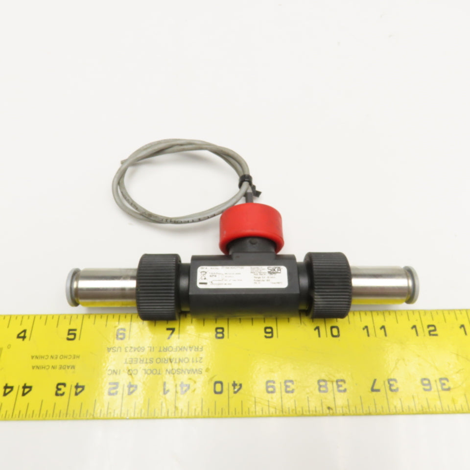 Sika VT154KHUTTI20 5.2-20L/Min Flow Meter 800 Pulse/Liter 12mm Push To Connect