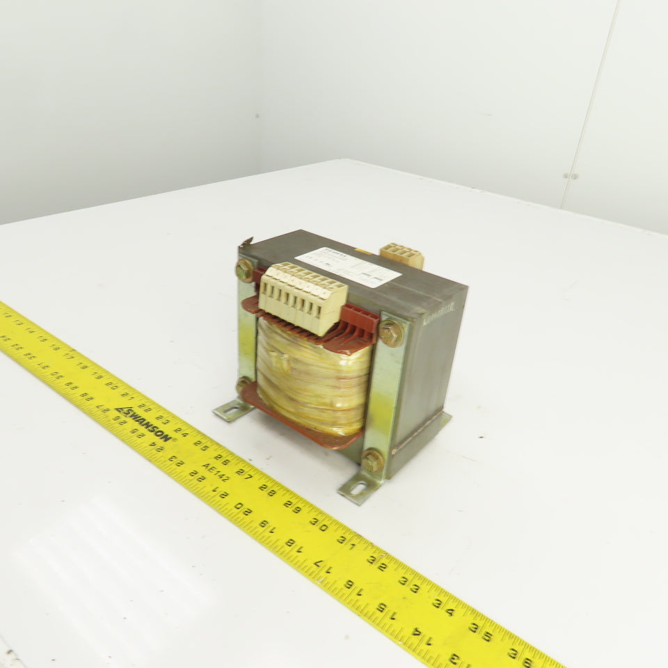 Siemens 4AM6142-8DD40-0FA0 1.6/ 7.3kVA Transformer Pri 208-550V Sec 230/115V 1PH