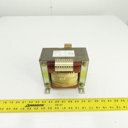 Siemens 4AM6142-8DD40-0FA0 1.6/ 7.3kVA Transformer Pri 208-550V Sec 230/115V 1PH