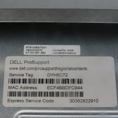 Dell 7910 BSTE01 Precision Rack Assembly Windows Embedded Standard 7