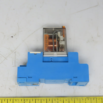 FINDER TYPE 56.32 Relay w/Din Rail Mount Socket 250V 12A