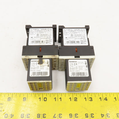 Siemens 3ZX1012-0RH11-1AA1 600V 20A 7.5Hp Motor Starter Contactor Lot Of 2