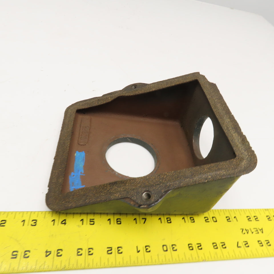 6" x 7-1/2" 2 Piece Cast Iron Motor Terminal Box 2-3/8" Thru 2" Terminal Port