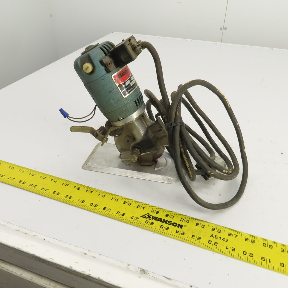 Maimin Rotoshere 10 3-3/4" Round Knife Straight Line Fabric Slitter Cutter 120V