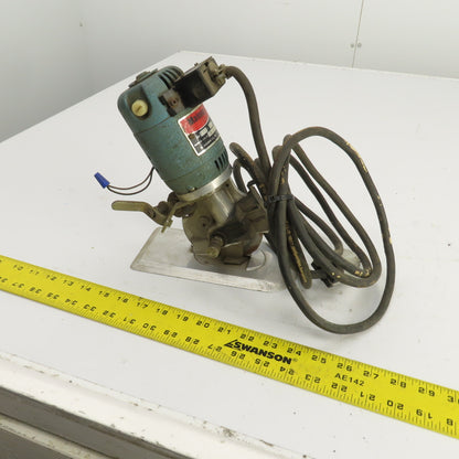 Maimin Rotoshere 10 3-3/4" Round Knife Straight Line Fabric Slitter Cutter 120V