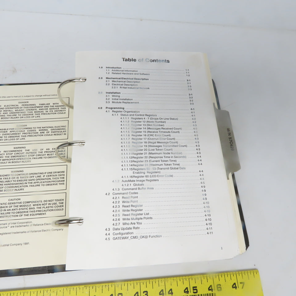 Reliance Electric J2-3068 AutoMax Communications Manual