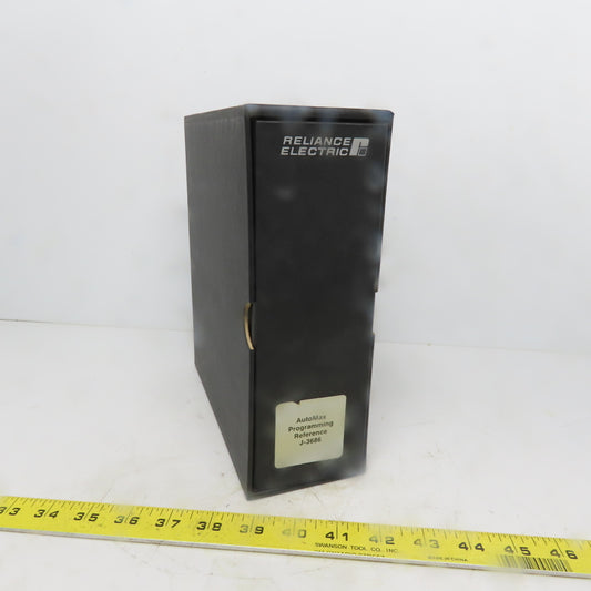 Reliance Electric J-3686 AutoMax Programming Reference Manual