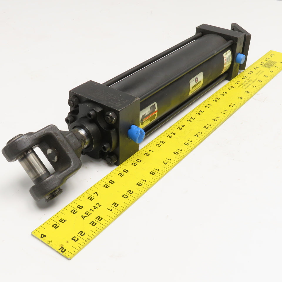 Ortman 7LG2.500X9.000 2-1/2" Bore 9" Stroke Hydraulic Pneumatic Cylinder 1150PSI