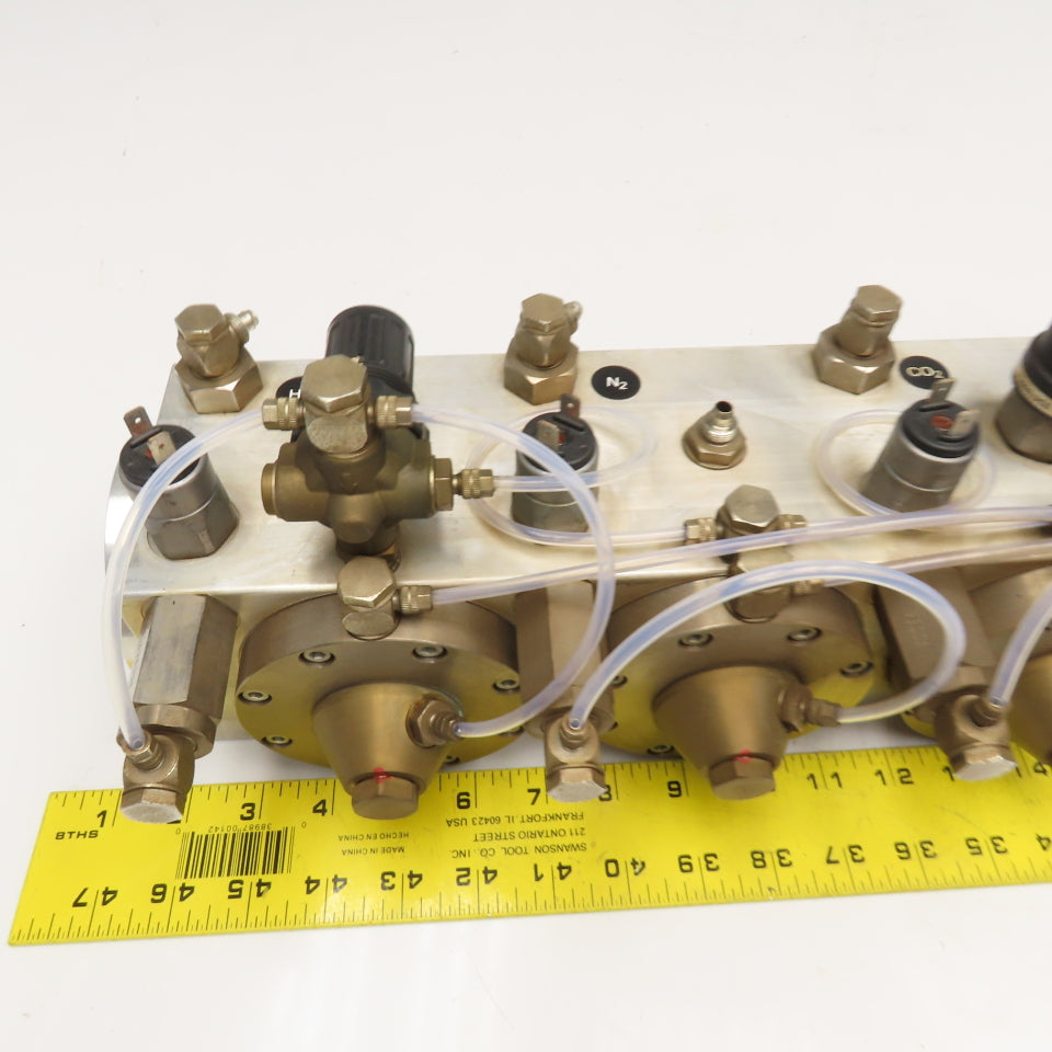 Witt Gasetechnik KM 40-3T V13 N2 CO2 He Gas Dosing Mixing Unit Trumpf TLF 4000T