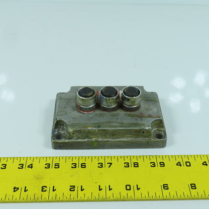 Killark XCS-0A9 3-Button Momentary Contact Hazardous Location Push Switches 600V