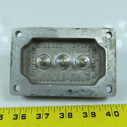 Killark 240011 X-10 3-Button Momentary Contact Hazardous Location Switches 600V