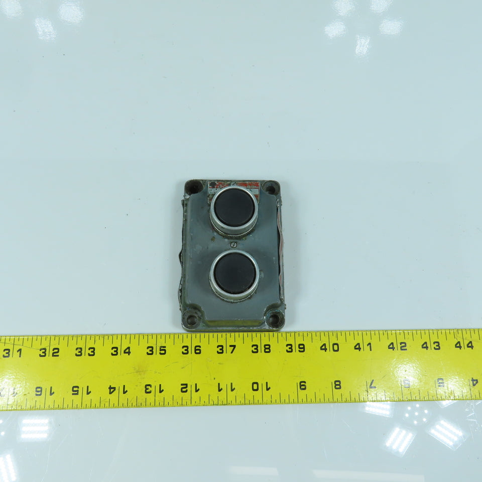 Killark XCS-0B7 2-Button Momentary Contact Hazardous Location Switches 600V