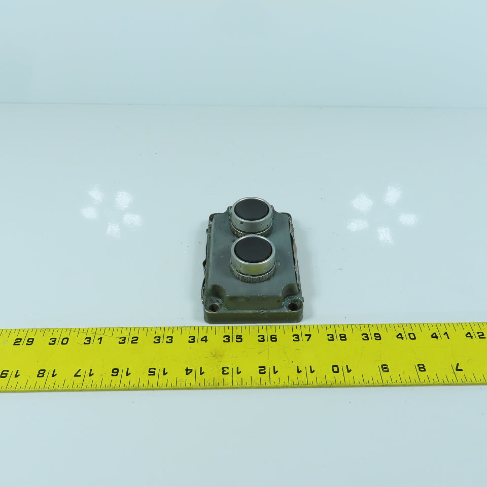 Killark XCS-0B7 2-Button Momentary Contact Hazardous Location Switches 600V