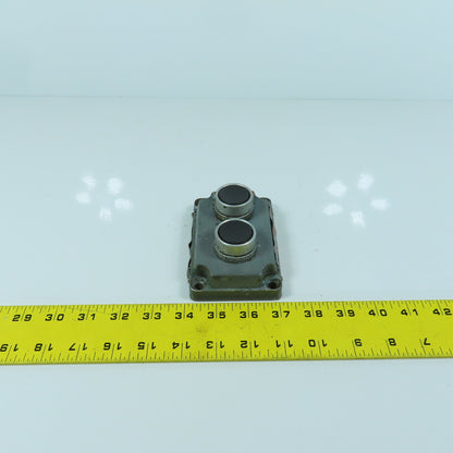 Killark XCS-0B7 2-Button Momentary Contact Hazardous Location Switches 600V