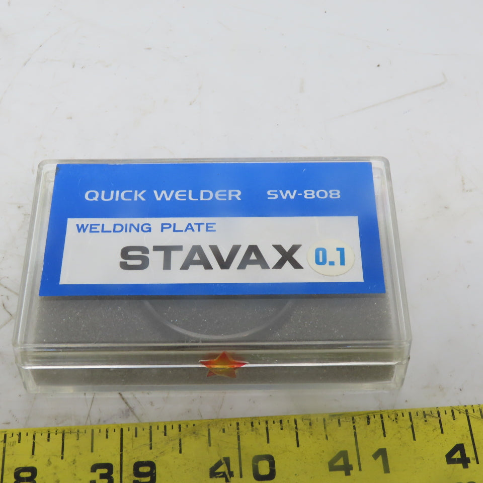 Engis Quick Welder SW-808 Micro welding Plate STAVAX 0.1