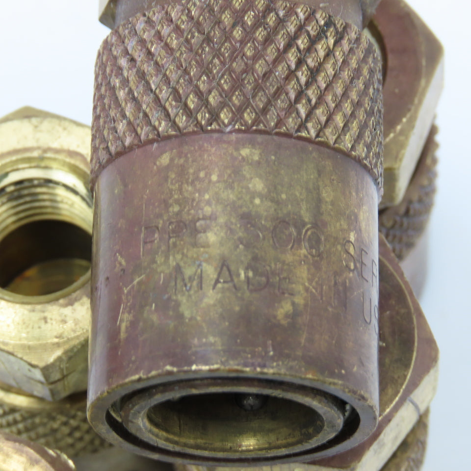 PPE300 Brass Quick Disconnect Female 3/8" NPT Lot Of 5