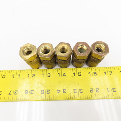 PPE300 Brass Quick Disconnect Female 3/8" NPT Lot Of 5
