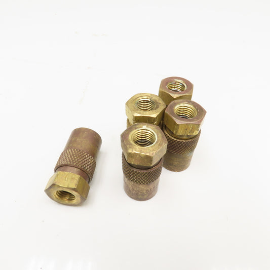 PPE300 Brass Quick Disconnect Female 3/8" NPT Lot Of 5