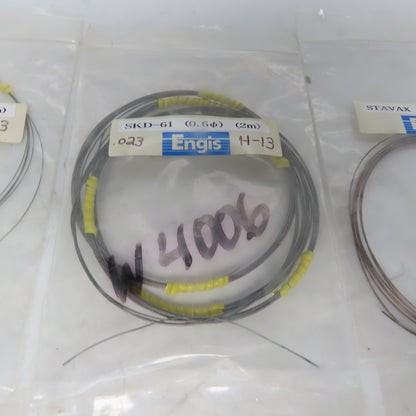 Micro Welding Wire S50C, SKD-61, STAVAX, SUS Assorted Lot
