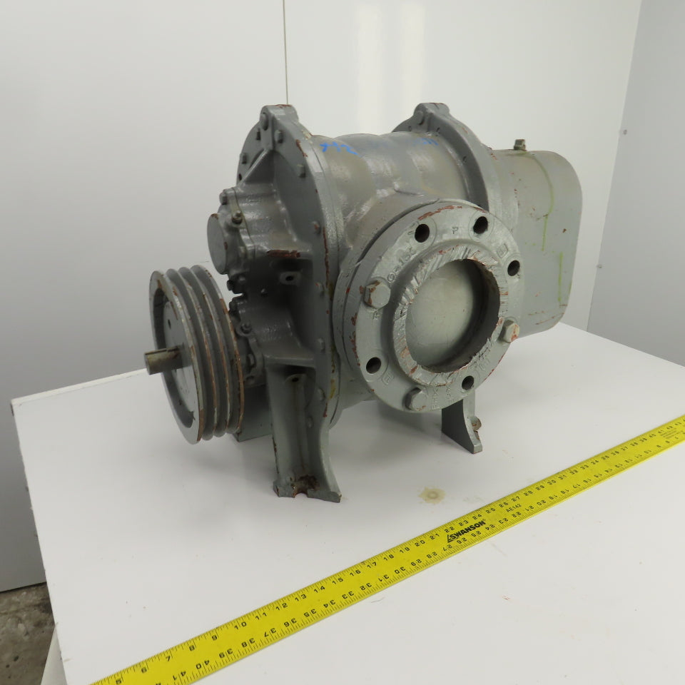 Roots 610 RAI Rotary Lobe Blower 754CFM 1900RPM 1-1/4" Shaft (Broken Feet)