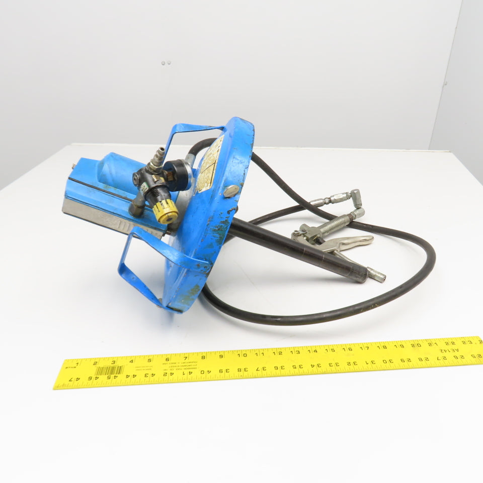 Macnaught Pneumatic 5 Gallon 35Lbs. Bucket Pump W/ Gun Missing Follower Plate